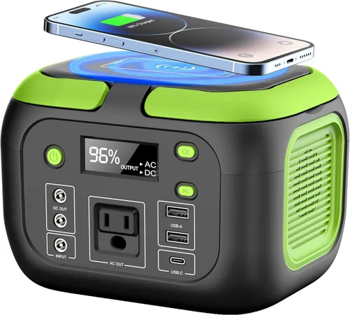 Miniatura 12 de Generador de energía solar de 300 W pico/70400 mAh, estación de energía portátil de 260 Wh con paneles de 40 W incluidos, generador solar con salida