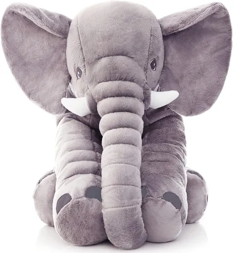 Miniatura 9 de Ryttir Animal de peluche grande de 24 pulgadas, diseño de focas suaves de peluche para dormitorio, divertidos regalos de San Valentín para mujeres