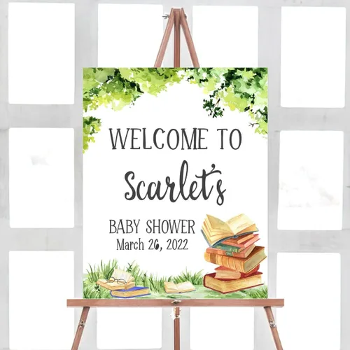 Miniatura 16 de Letrero de bienvenida para baby shower, letrero de bienvenida para baby shower, letrero de bienvenida personalizado para baby shower, letrero