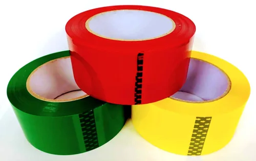 Miniatura 5 de Cinta de sellado de cartón de 3 colores, cinta de embalaje, cinta móvil, 2 pulgadas x 110 yardas, 2.0 mil de grosor, (rojo, blanco, azul) resistente