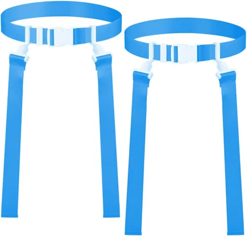 Trained Cinturones de fútbol con bandera de hombre, juego de fútbol con bandera ajustable para equipos deportivos, entrenamiento y competencia