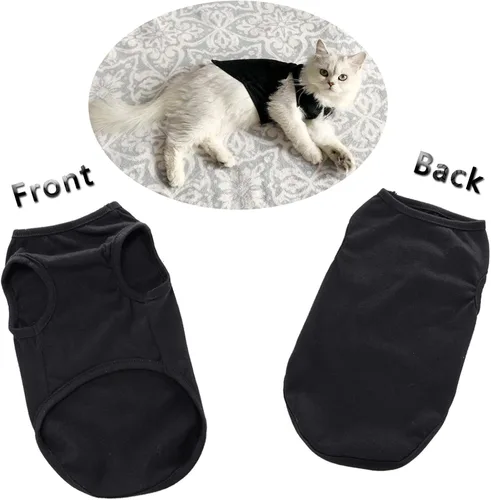 Miniatura 3 de Camisas para perros, ropa para cachorros para perros pequeños, camisetas para mascotas, ropa de chaleco para perros, cómodas camisas de verano, ropa