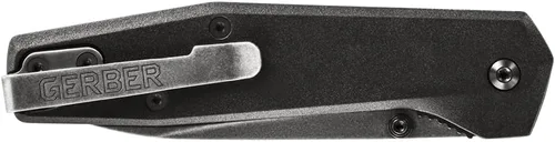 Miniatura 2 de Gerber Gear Fuse - Cuchillo de bolsillo, hoja de borde plano de 3.3 pulgadas, color negro