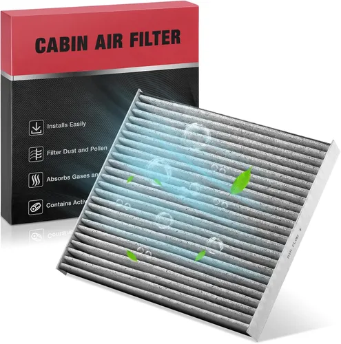Miniatura 40 de BDFHYK 2 filtros de aire de cabina CF10136 con carbón activado compatibles con Chevy Uplander 2005-2009, Venture 2001-2005, compatibles con Buick