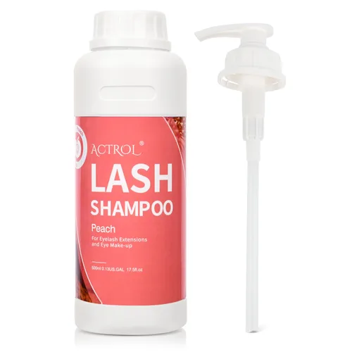 Miniatura 24 de ACTROL Limpiador de extensiones de pestañas Cherry Blossom 2L Natural Lash Extension Shampoo Professional Eyelid Foaming Cleanser Parabenos &
