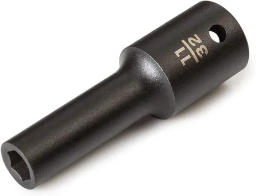 Miniatura 38 de TEKTON SID23025 Dado de impacto profundo de 6 puntos de 1 pulgada impulsor de 1/2 pulgada