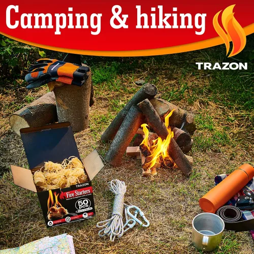 Miniatura 7 de Todos los arrancadores de fuego de madera natural: Chimenea Camping Parrilla de arranque de carbón BBQ Chimenea Estufa de leña fogatas. Palos