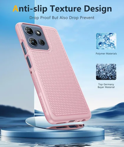 Miniatura 622 de FNTCASE Funda para iPhone 17 Pro: Fundas delgadas translúcidas de color azul claro compatibles con MagSafe, protección completa de la cámara