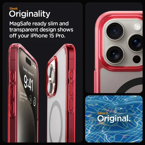 Miniatura 270 de Spigen Funda para iPhone 13 Mini, ultra híbrida MagFit [antiamarilleo] [compatible con Magsafe] - Transparente