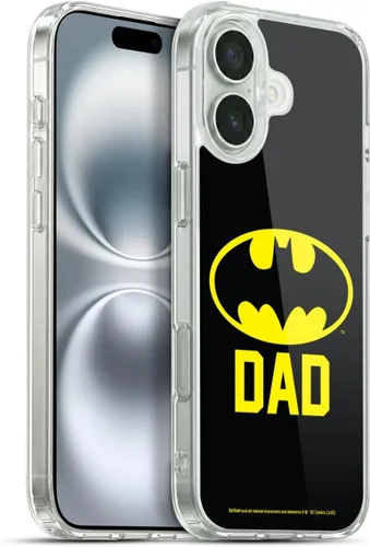 Miniatura 416 de Head Case Designs Funda de gel con licencia oficial de Batman DC Comics Bat Signal Logos [protección de grado militar] compatible con Apple iPhone 7