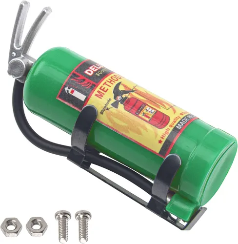 Miniatura 3 de Extintores de incendios a escala RC 1/10 con calcomanías, accesorios de decoración, compatibles con Traxxas TRX4 Axial SCX10 Redcat Gen7 D90 TF2