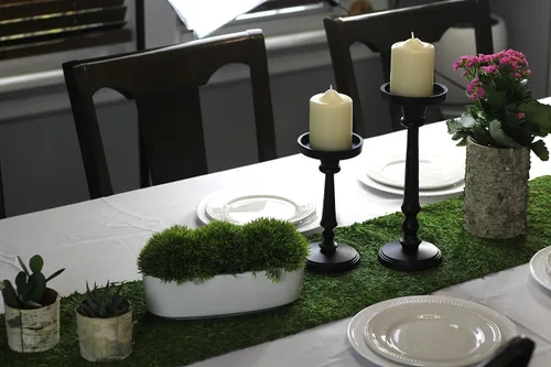 Miniatura 9 de Alfombra y tapetes de musgo preservado (12 pulgadas x 6 pies)