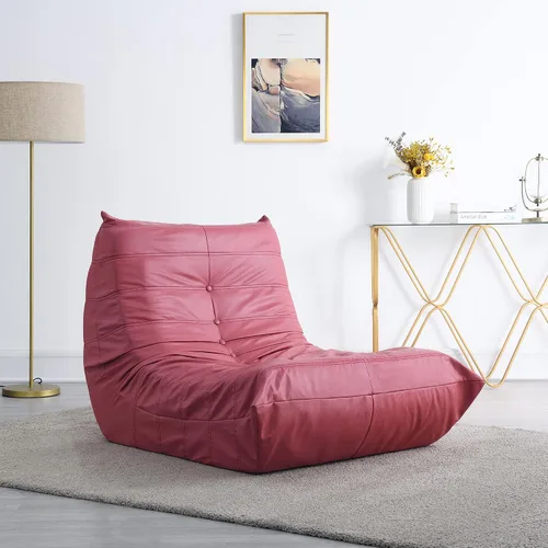 Miniatura 10 de Quarte Moderna silla tapizada de ocio, silla giratoria de tela de peluche con ruedas móviles y 3 almohadas, perfecta para sala de estar y dormitorio