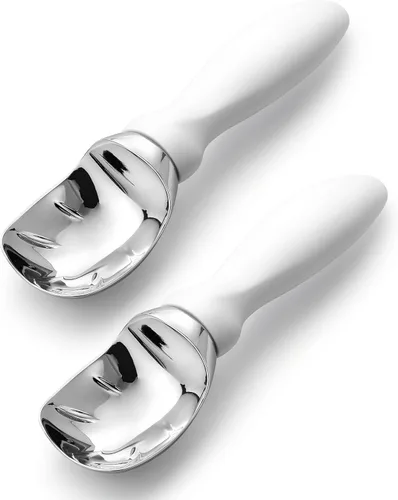 Miniatura 25 de Spring Chef - Cuchara para helado resistente con mango cómodo - Cuchara profesional para helado para gelato, sorbete, masa de galletas, melón, yogur