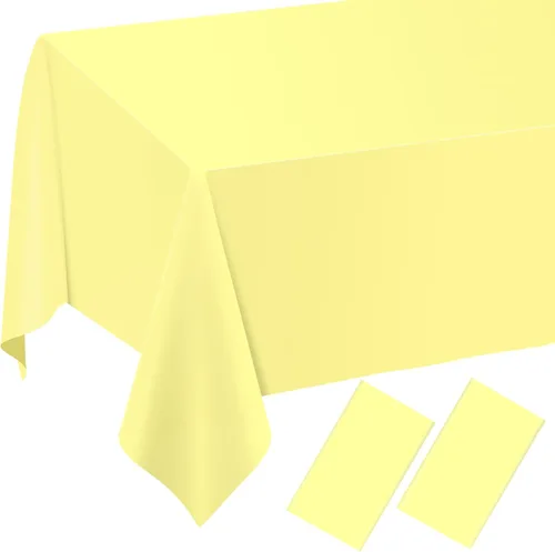 Miniatura 23 de 3 manteles desechables de plástico a cuadros color azul claro para fiestas, desechables, impermeable, rectangular, color azul, para campamento, Azul