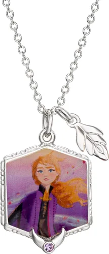 Miniatura 4 de Disney Frozen II Necklace - Frozen Necklace with Anna or Elsa Pendant Jewelry - Frozen Jewelry