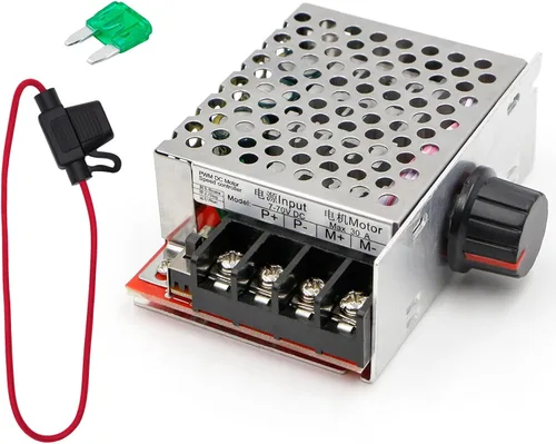 RioRand Control de velocidad del motor PWM DC interruptor de control 7-70V 30A Fusible (RRLSKJAASSSSSSS)