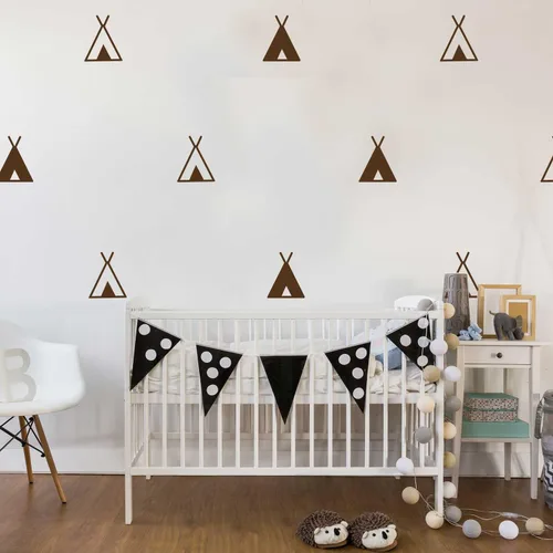 Miniatura 2 de Tribal Tipi de vinilo set – Beso Cut Calcomanía de Teepee by chromantics