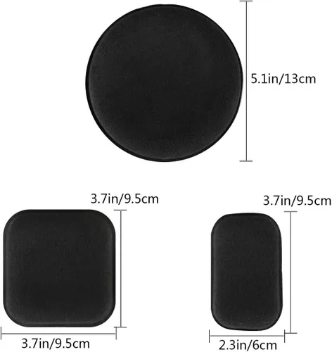 Miniatura 7 de Almohadillas universales para casco Airsoft, kit de almohadillas de espuma de repuesto para casco rápido, mich/ACH/USMC/PASGT