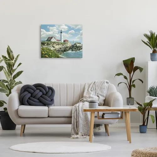 Miniatura 3 de Stupell Industries Lienzo decorativo abstracto para pared, diseño de Nan