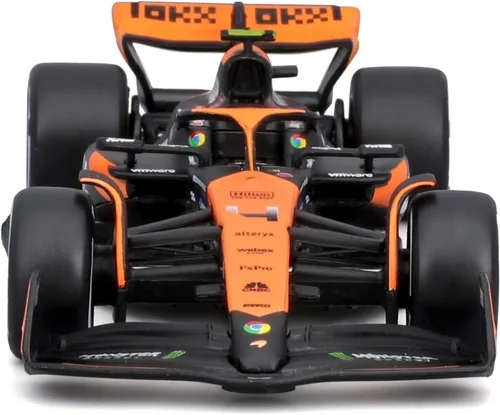 Miniatura 2 de Bburago Escala 1/43 Fórmula 1 McLaren F1 MCL38 Colección Grand Prix de Miami - #4 Lando Norris