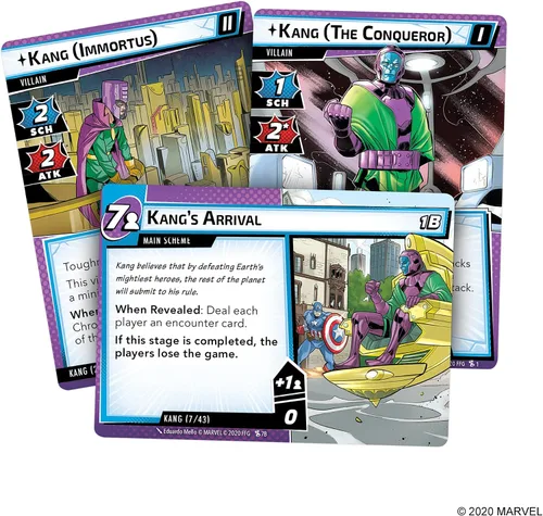 Miniatura 4 de Marvel Champions The Card Game The Once and Future Kang - Juego de estrategia cooperativa de superhéroes para niños y adultos, a partir de 14 años