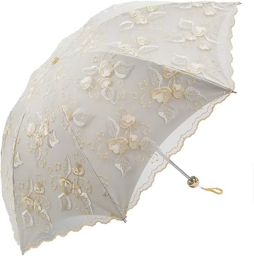 Miniatura 124 de Honeystore - Parasoles de encaje de flores para fiesta de boda, paraguas nupcial de encaje