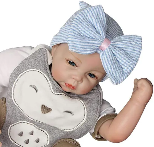 Miniatura 16 de Evelin LEE boina de lana con lazo para niña recién nacida