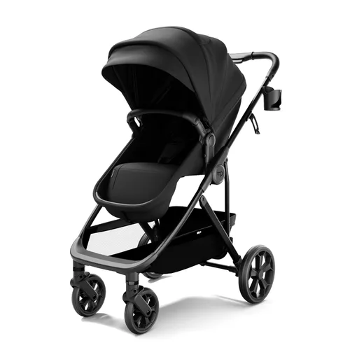 Miniatura 19 de Mompush Cochecito de bebé, convertible 2 en 1 con opción de moisés, compatible con asiento de automóvil infantil, incluye adaptador, cochecito Negro