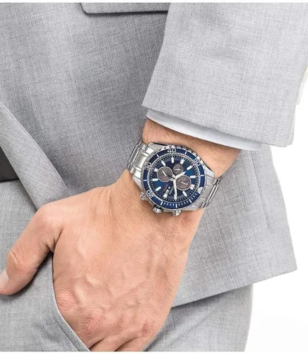 Miniatura 6 de Citizen Mens Chronograph Eco-Drive Watch Promaster Marine