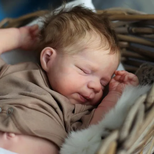 Miniatura 5 de OYESY Muñecas Realistas de Bebé Reborn de 19 Pulgadas Muñeca Realista de Niño Pequeño Durmiendo Muñecas de Bebé Recién Nacido de la Vida Real que