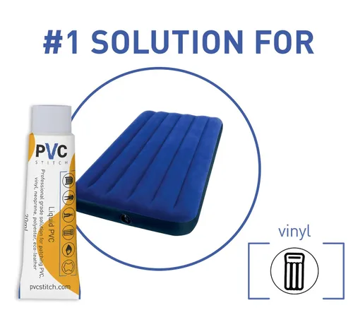 Miniatura 9 de PVC Stitch Parche líquido + cordón Parche impermeable líquido superior para: inflables de PVC y vinilo, barcos, balsas, kayaks, lanchas de remo