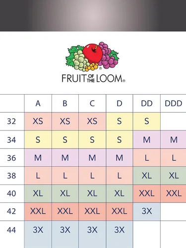 Miniatura 6 de Fruit of the Loom Women's Spaghetti Strap Cotton Pullover Sports Bra Value Pack