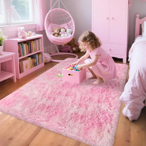 Miniatura 60 de Alfombras de pasillo beige de 2 x 6 pies para dormitorio, sala de estar, alfombra de felpa suave y esponjosa, alfombra de pasillo para pasillos