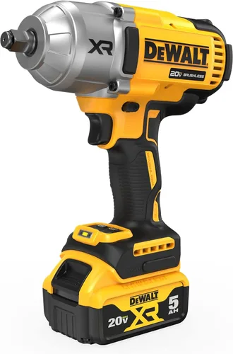 Miniatura 7 de DEWALT Llave de impacto inalámbrica de 20 V MAX con yunque de anillo de cerdo, pistola de impacto de alto par 1/2 sin escobillas, velocidad de 4