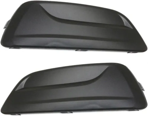 I-MATCH AUTO PARTS Juego de 2 cubiertas antiniebla para lado izquierdo del conductor y del pasajero, bisel negro texturizado para Chevy Malibu
