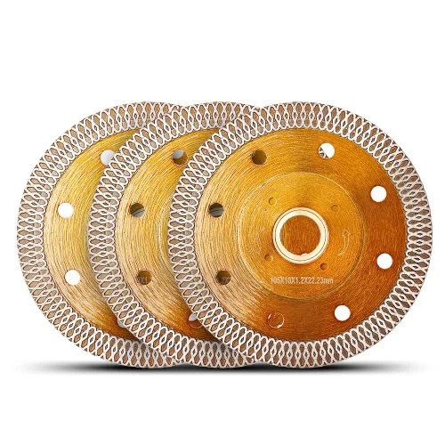 3 unids/lote 4 "diamante hoja de sierra super fina porcelana azulejo para granito mármol baldosa cerámica