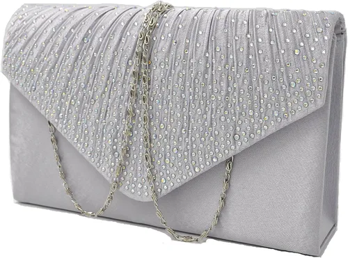 Miniatura 4 de Nodykka Monederos y bolsos de mano, sobre de noche, bolso cruzado clásico, para boda, fiesta, bolso de hombro para mujer
