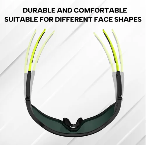 Miniatura 3 de BUCKLOS Gafas de sol polarizadas para ciclismo y correr para hombres y mujeres, protección UV400, gafas de sol TR90 para bicicleta, béisbol