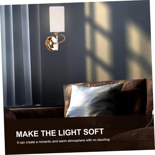Miniatura 9 de SOLUSTRE Cubierta de lámpara de tela cuadrada E27 cubierta de luz elegante cubierta de lámpara creativa