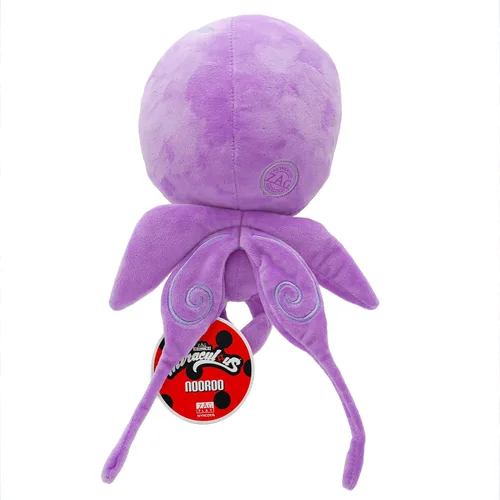 Miniatura 2 de Miraculous Ladybug Kwami Mon Ami - Peluche de Nooroo la mariposa, animal de peluche súper suave, figura de peluche coleccionable de 9 pulgadas