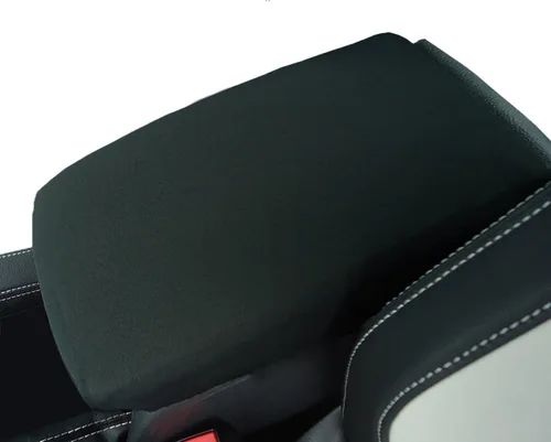 Car Console Covers Plus Compatible con Mazda 6 2006-2015 Funda de neopreno para reposabrazos central para tapa de consola central, fabricada en Negro