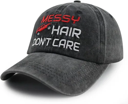 Miniatura 2 de Goyklrb Gorra de béisbol para mujeres y hombres, divertida gorra de béisbol ajustable de algodón lavado
