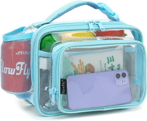 Miniatura 17 de FlowFly Lonchera para niños, bolsa suave aislada, mini hielera para el regreso a clases, kit de bolsa térmica para comidas, para niñas, niños, Avión