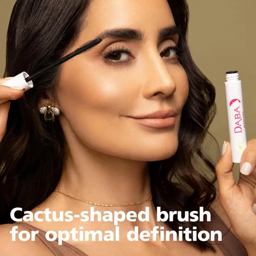 Miniatura 7 de DABALASH Combo vegano – Suero profesional para el crecimiento de pestañas y cejas + rímel vegano suave – Promueve la apariencia de pestañas
