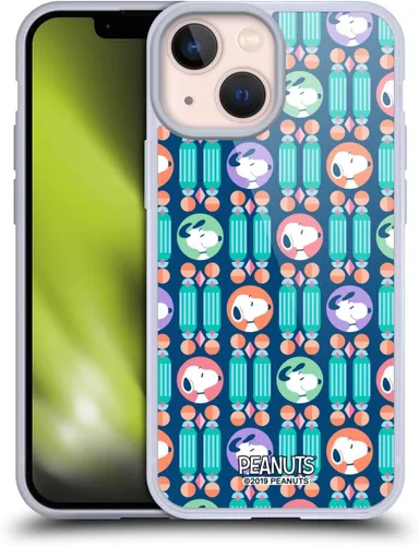 Miniatura 80 de Head Case Designs Snoopy Deco Dreams - Funda de gel suave con licencia oficial de Peanuts Blue Pattern compatible con Apple iPhone 7 Plus/iPhone 8