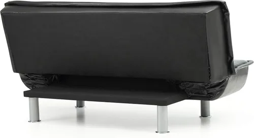 Miniatura 5 de Glory Furniture Sofá cama futón, color negro