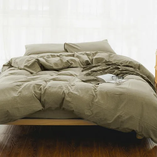 Miniatura 17 de EMME Muslin Cotton Duvet Cover Set