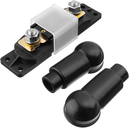 Miniatura 7 de Spartan Power Kit de fusible y soporte de cerámica ANL de 300 Amp Rojo