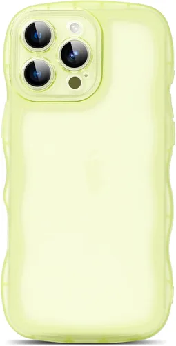 Miniatura 24 de SKYLMW Compatible con iPhone 6s Plus/6 Plus Case de 5.5", Linda Kawaii Marco Ondulado Rizado Forma de Marco Funda de Silicona Suave Resistente a